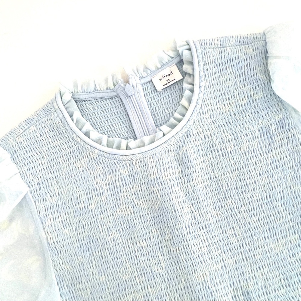 Aritzia Wilfred Tempest Shortsleeve Blouse - Picture 4 of 10
